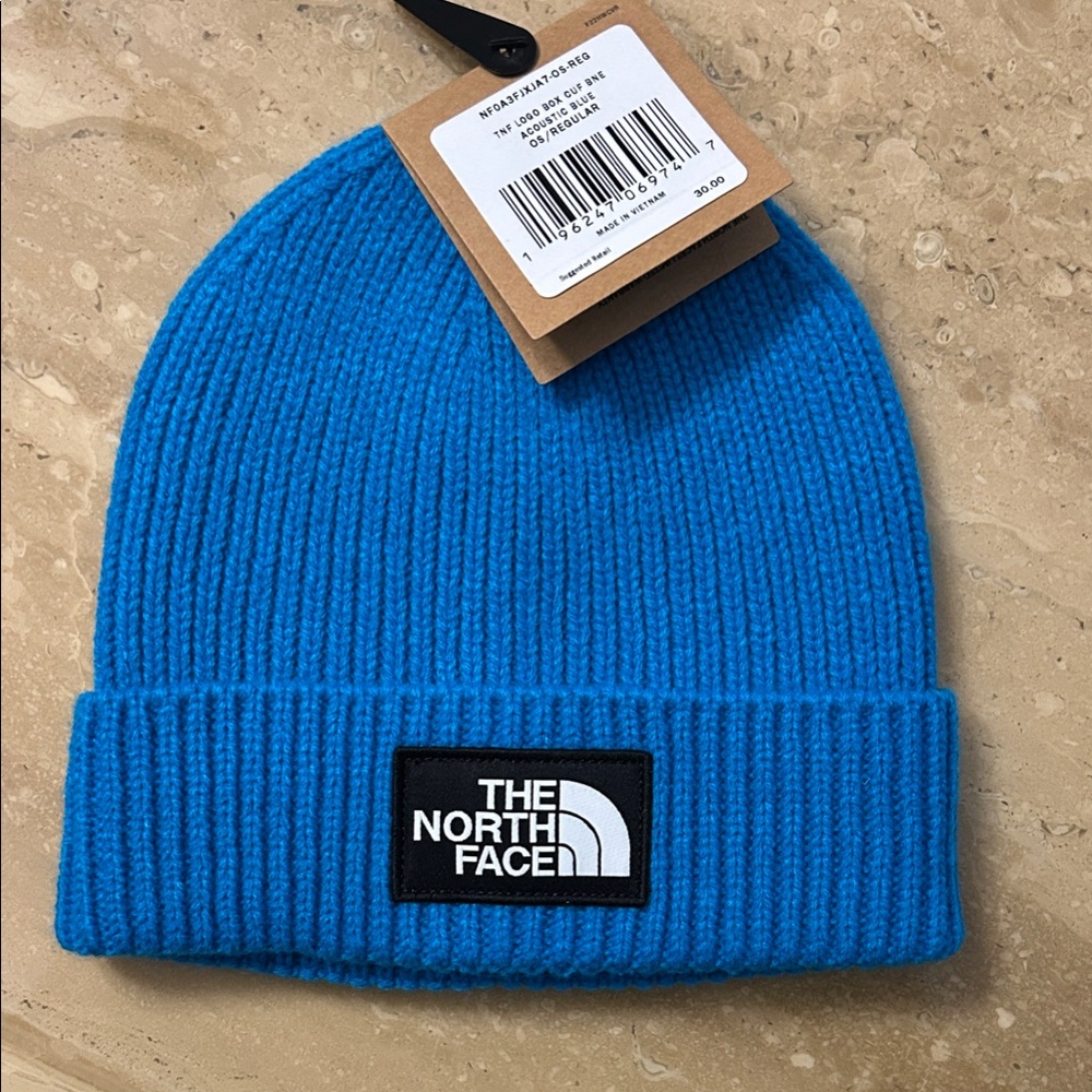 The North Face Bright Blue Beanie